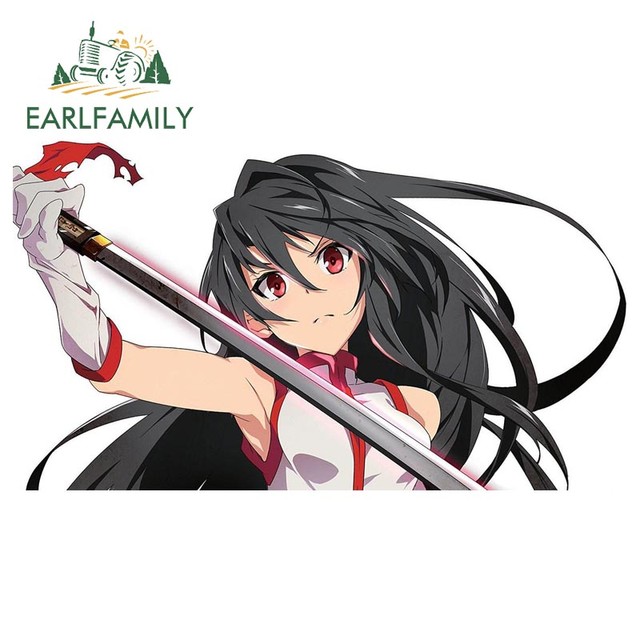 EARLFAMILY 13cm x 7.5cm Anime Akame Ga Kill Zero Car Sticker